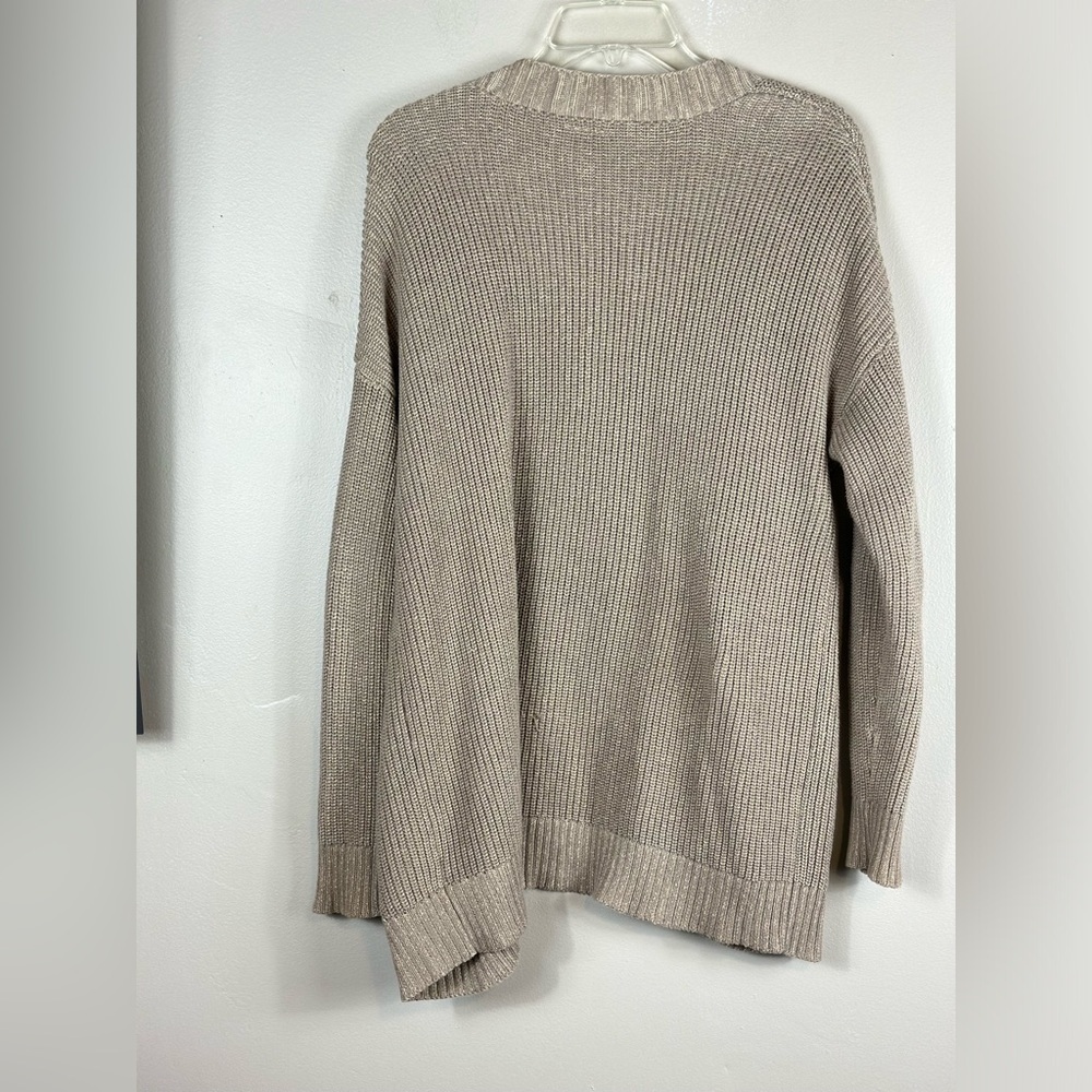 A.N.A medium cardigan sweater 22 p2p 28” length front pockets preowned - Picture 2 of 6